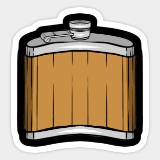 Hip Flask Sticker